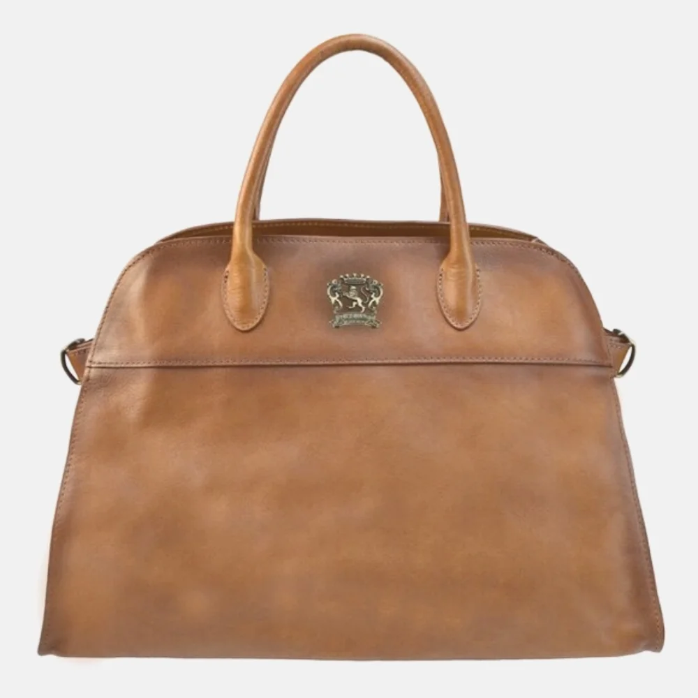 NWT ✅ Pratesi Firenze Italian Leather B548 Large Satchel With Side Buckles_5